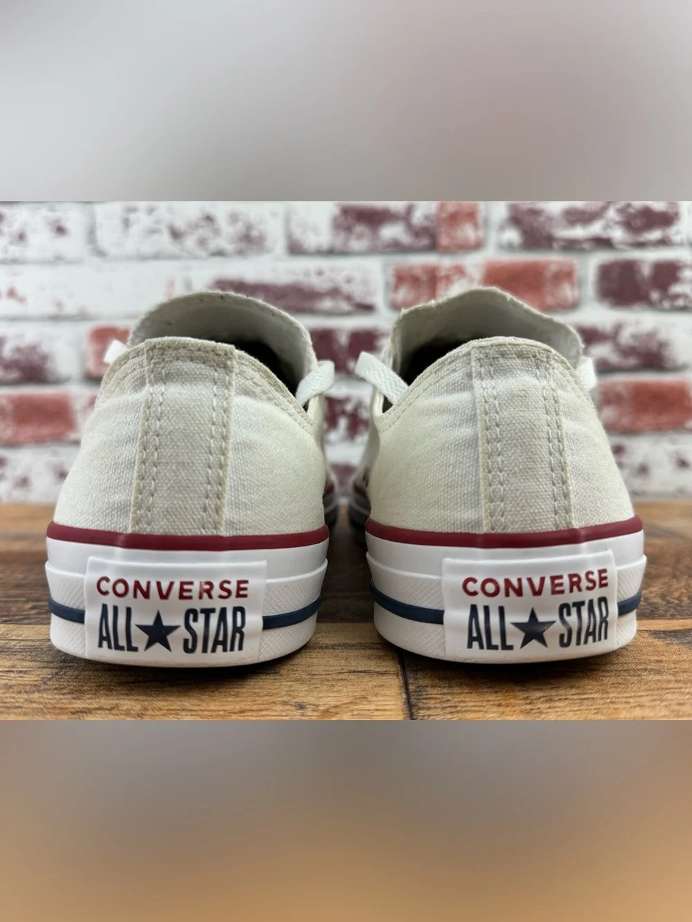 Converse CTAS Ox Optical White, Unisex Men's 6 Women's 8, Low Top Sneakers - Picture 6 of 11